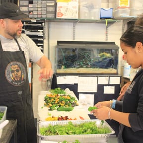 Aquaculture salad