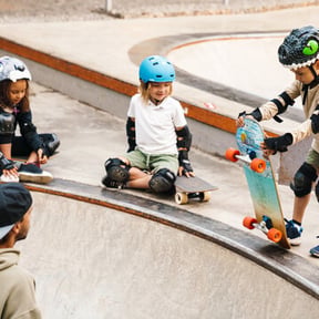skateboarding