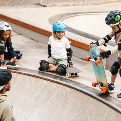 skateboarding