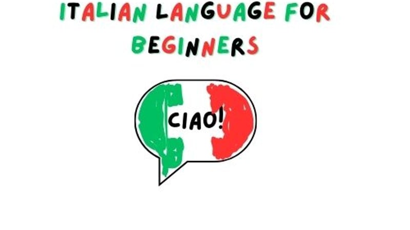 Italian Language for Beginners!
