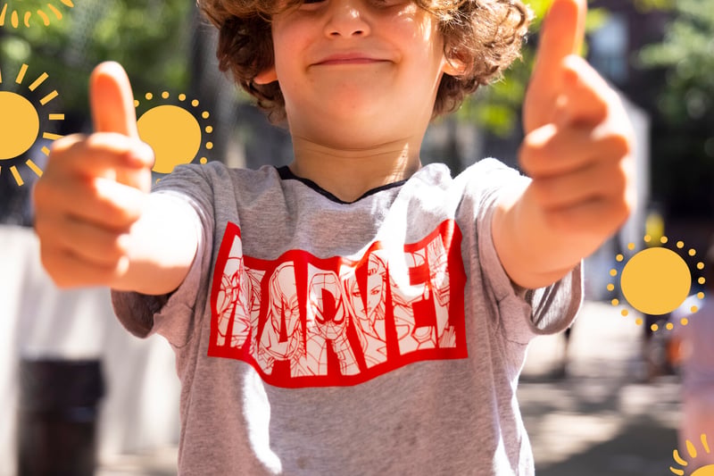 Togetherhood student giving thumbs up